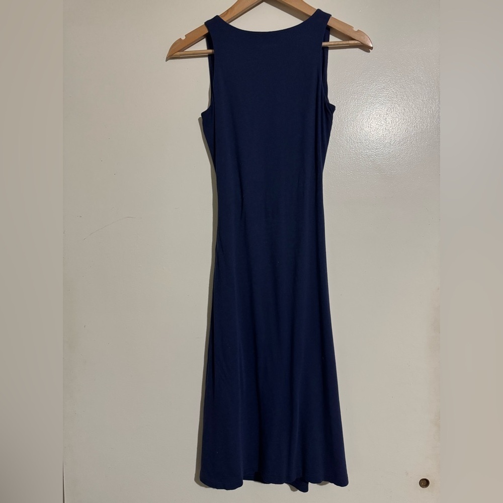 Ralph Lauren Sport Navy Blue Sleeveless Wrap Dress XS - Picture 5 of 5